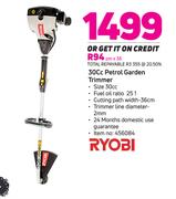 Ryobi 30cc Petrol Garden Trimmer