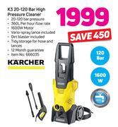 Karcher K3 20-120 Bar High Pressure Cleaner