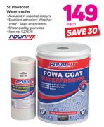 Powafix 5Ltr Powacoat Waterproofer-Each