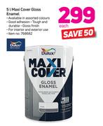 Dulux Maxi Cover Gloss Enamel-5Ltr Each