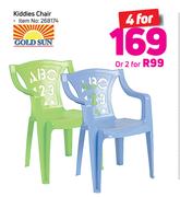 Gold Sun Kiddies Chair-For 2
