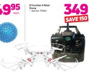 6 Function 4 Rotor Drone