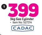 Cadac 3kg Gas Cylinder