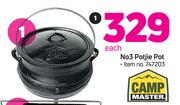 Camp Master No3 Potjie Pot-Each