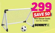Summit Mini Soccer Goals