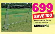 Summit Metal Soccer Goals