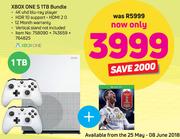 XBox One S 1TB Bundle