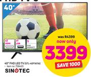 Sinotec 40” FHD LED TV STL-40F1A11A