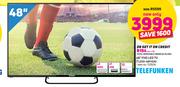 Telefunken 48” FHD LED TV TLEDD-48FHDA