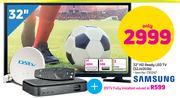 Samsung 32” HD Ready LED TV 32J4003B + DSTV Fully Installed