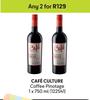 Cafe Culture Coffee Pinotage-For Any 2 x 750ml