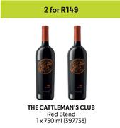 The Cattelman's Club Red Blend-For 2 x 750ml