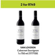 Van Loveren Cabernet Sauvignon-For 2 x 750ml