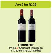 Le Bonheur Prima Or Cabernet Sauvignon-For Any 2 x 750ml