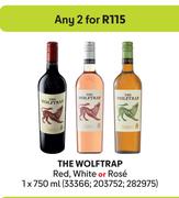 The Wolftrap Red, White Or Rose-For Any 2 x 750ml