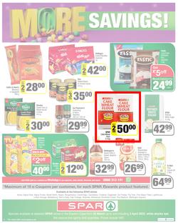 SPAR EASTERN CAPE : Get More Easter Savings (22 March - 03 April 2022) Valid In Acres, Algoa Park, Algoa Foods, Aliwal North, Aspen, Burgersdorp, Cambridge, Camdeboo, Cradock, Dagbreek, De Freitas, page 12