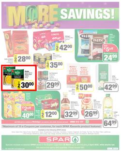 SPAR EASTERN CAPE : Get More Easter Savings (22 March - 03 April 2022) Valid In Acres, Algoa Park, Algoa Foods, Aliwal North, Aspen, Burgersdorp, Cambridge, Camdeboo, Cradock, Dagbreek, De Freitas, page 12