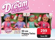 Dream Collection 30cm Happy Twins-Each