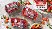 Strawberry Punnets-For 3 x 250g