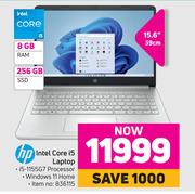 HP 15.6" (39cm) Intel Core i5 Laptop