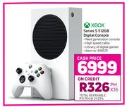 XBox Series S 512 GB Digital Console