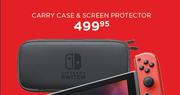 Nintendo Carry Case & Screen Protector