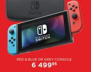 Nintendo Red & Blue Or Grey Console