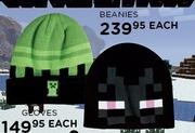 Minecraft Beanies-Each