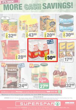 SUPERSPAR EASTERN CAPE : Grand Cash Giveaway (22 February - 07 March 2022) | Valid In Butterworth, Cofimvaba, Daku, Engcobo, Georgious, Highway, Kwantu, Mdantsane, Ndu, New Brighton, Protea, page 12