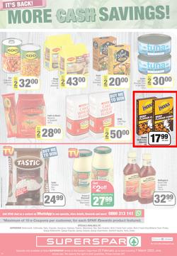 SUPERSPAR EASTERN CAPE : Grand Cash Giveaway (22 February - 07 March 2022) | Valid In Butterworth, Cofimvaba, Daku, Engcobo, Georgious, Highway, Kwantu, Mdantsane, Ndu, New Brighton, Protea, page 12