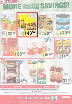 SUPERSPAR EASTERN CAPE : Grand Cash Giveaway (22 February - 07 March 2022) | Valid In Butterworth, Cofimvaba, Daku, Engcobo, Georgious, Highway, Kwantu, Mdantsane, Ndu, New Brighton, Protea, page 12