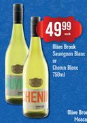 Olive Brook Sauvignon Blanc Or Chenin Blanc-750ml Each