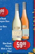 Olive Brook Moscato White Or Rose-750ml Each