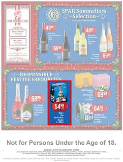 SPAR Eastern Cape : Value We're Proud To Put Our Name On (22 Oct - 3 Nov 2019). Only Available at Selected Stores in the Eastern Cape. Excluding Mthatha, page 12