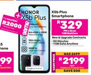 Honor X5b Plus Smartphone-On 1GB Red Core