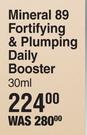 Vichy Mineral 89 Fortifying & Plumping Daily Booster-30ml