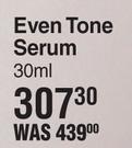 Solal Even Tone Serum-30ml