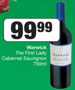 Warwick The First Lady Cabernet Sauvignon-750ml