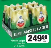 Amstel Lager Handies 24 x 330ml-Per Case