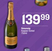 Simonsig Kaapse Vonkel-750ml
