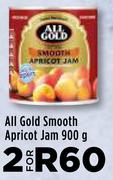 All Gold Smooth Apricot Jam-For 2 x 900g