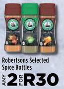 Robertsons Selected Spice Bottles-For Any 2