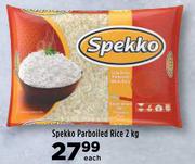 Spekko Parboiled Rice-2Kg