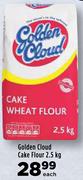 Golden Cloud Cake Flour-2.5Kg