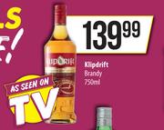 Klipdrift Brandy-750ml