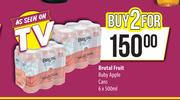Brutal Fruit Ruby Apple Cans-For 2 x 6 x 500ml