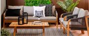 DH 4 Piece Papua Wooden Patio Set