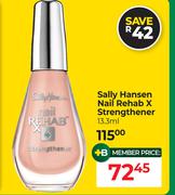 Sally Hansen Nail Rehab X Strengthener-13.3ml