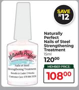 Naturally Perfect Nails Of Steel Strengthening Treatment-15ml