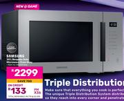 Samsung 30L Bespoke Solo Microwave Oven Grey